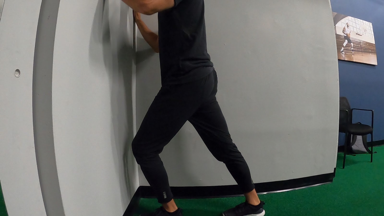Gastroc calf stretch